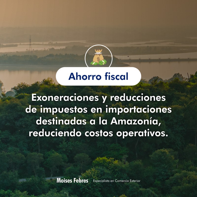 Beneficios y Operativa de la Ley de la Amazonía